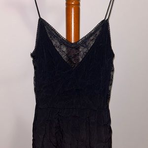 Zara Black Lace Mini Dress